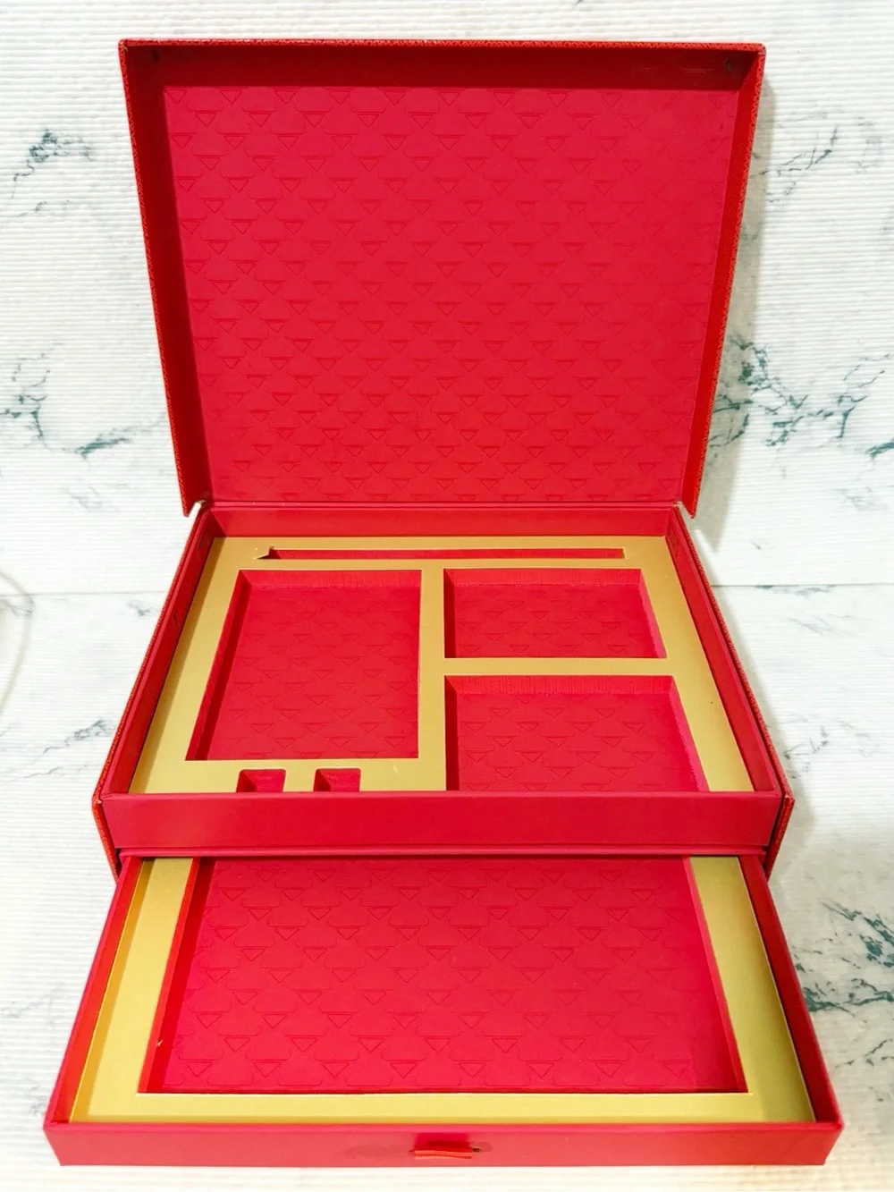 Prada Red Box for Storage / Decor Emopty - Picture 7 of 15